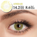 2pcs Yearly Contact Lenses Colored Contacts Beautiful Pupil Natural Contact Lenses for Eyes Color Yearly Cosmetic Contact Lens