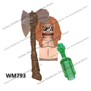 WM blocks 6052 6055 6056 6061 6063 6068 6071 6132 Disney anime bricks mini action toy figures Assemble blocks kids toys gifts