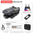 KBDFA P8 Drone 8K With ESC HD Dual Camera 4K 5G Wifi FPV 360 Full Obstacle Avoidance Optical Flow Hover Foldable Quadcopter Toys