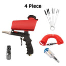 Adjustable Sandblasting Gun 90psi Portable Sand Blaster Sand Blasting Machine Gravity Small Handheld Pneumatic Blasting Gun Set