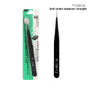 1pcs Lash Tweezers Set False Eyelash Extension Clip Pliers Eyebrow Tweezers for Hair Nail Art Soldering Lash Tongs Makeup Tools
