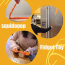 Suction Cup Squidopop Fidget Toy Square Pat Silicone Sheet Children Stress Relief Squeeze Toy Antistress Soft Squishy toy 2022