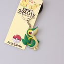 Pokemon Anime Marowak Abra Gengar Ponyta Porygon Alloy Silicone Keychain Accessories Pendant Bag Key Ring Pendant Birthday Gifts