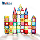 1Set Magnetic Designer Construction Set Model & Building Toy DIY Magnetic Blocks Tiles Montessori Educational Toys For Kids Gift