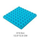 5 Sizes Big Building Plastic Blocks Base Plates Assembly Figures Comptatible Large Bricks Classic Baseplates Children Kids Toys