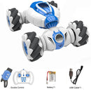 Roclub 4WD RC Car 2.4G Radio Remote Control Car 1:24 Double Side RC Stunt Cars 360° Reversal Vehicle Model Toys For Children Boy