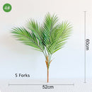 Multiple Green Large Artificial Palm Tree Plastic Plants Garden Home Outdoor Decorations Scutellaria Tropical Tree Fake Plants