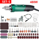 High-Power Engraver Electric Drill Engraving Dremel Rotary Tool 260W/480W Machine With Flexible Shaft 6-Position Variable Speed