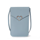 2022 Bag For Women Touch Screen Cell Phone Purse Smartphone Wallet Shoulder Strap Handbag PU Leather Casual Solid Crossbody Bags