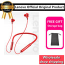 Lenovo Bluetooth5.0 Wireless Earbuds Magnetic Neckband Earphones IPX5 Waterproof Sport Headset with Noise Cancelling Mic HE05