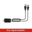 Kebidumei TV Antenna 4K 8K 25DB High Gain HD TV DTV Box Digital EU Plug 3000 Miles Booster Active Indoor Aerial Flat Design