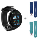 D18 Smart Watch Heart Rate Monitor Blood Pressure Waterproof Men's And Women's Fitness Tracker Digital Bracelet For Android IOS