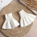 New Fake sleeves autumn winter wild sweater decorative sleeves pleated wrist Pleated organ fake sleeves universal fake cuff
