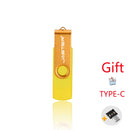 JASTER High Speed USB Flash Drive OTG Pen Drive 64gb 32gb USB Stick 16gb Rotatable Pen drive For Android Micro/PC Business gift