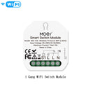 Moes Smart ZigBee WiFi Switch Module Dimmer Curtain Switch Smart Life App Remote Control Alexa Google Home Voice Control
