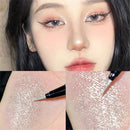 Shimmer Highlighter Pencil Smooth long lasting Waterproof Diamond Champagne Gold Pink Brighten Eye Shadow & Liner Silkworm Pen