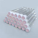 50pcs Reusable Eyelash Brush Tube Eye Lash Brush Eyebrow Brush Resin Drill Replaceable Mascara Wand Brushes Dust-proof
