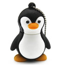 JASTER New Cute Cartoon USB 2.0 Flash Drive 64GB 32G Penguin U Disk 16GB Pen Drives 8G pendrive 4GB Gifts Key Chain Memory Stick