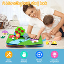Washable Montessori Toddlers Busy Board 3D Baby Story Cloth Book Early Learning Education Habits Knowledge Develop Dropshipping
