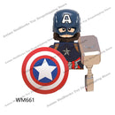 WM blocks 6052 6055 6056 6061 6063 6068 6071 6132 Disney anime bricks mini action toy figures Assemble blocks kids toys gifts