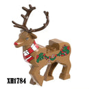 MOC City Animal Building Block Figures Goat Sheep Dog Lion Panda Cheetah Parrot DIY Farm Street View Accessories Bricks Toy Gift