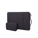 Side Carry Laptop Bag with Front Bag for iPad 13/14/15 inch Notebook Case for Macbook Computer Handbag Laptop Sleeve Briefcase