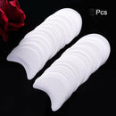 100pcs/pack Eyeshadow Shields Protector For Eye Makeup Eyeliner Shield Disposable Pad Lint Free Patch Beauty Application Tool