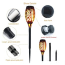 12LED Solar Garden Light Flickering LED Landscape Light IP65 Waterproof Lawn Lamp Path Lighting Solar Outdoor Light