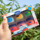 6PCs Lip Balm Moisturizing Lipstick Base Moisturizer Makeup Natural Plant Anti-Cracking Lip Care Petroleum Jelly Lip Balm