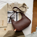 HOCODO Fashion Shoulder Bags For Women 2022 Casual Crossbody Bags For Women Pu Leather Solid Color Simple Handbags Women&