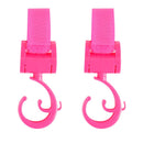 2pcs Baby Hanger Baby Bag Stroller Hooks Pram Rotate 360 Degree Baby Car Accessories Stroller Organizer Stroller Accessories