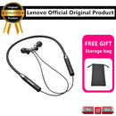Lenovo Bluetooth5.0 Wireless Earbuds Magnetic Neckband Earphones IPX5 Waterproof Sport Headset with Noise Cancelling Mic HE05