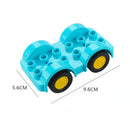 Big Building Blocks Accessories Compatible Large Bricks Children Kids Truck Car Bus City Traffic Series Assembly Educational Toy