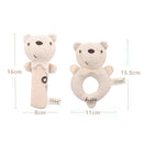 Infant Toddler Rattles Toys For Baby Stroller Crib Soft Rabbit Bear Style Pram Hanging Toys Plush Appease Doll Bed Accessories