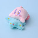 Kirby Keychain Kawaii 12Cm Cartoon Pink Star Keyring Soft Stuffed Plush Toys Cute Gifts Plushies For Girls Friends Childrens