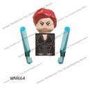 WM blocks 6052 6055 6056 6061 6063 6068 6071 6132 Disney anime bricks mini action toy figures Assemble blocks kids toys gifts