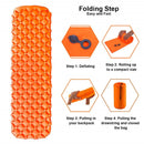 Camping Sleeping Pad-Ultralight Inflatable Camping Mat Pad for Backpacking & Hiking-Insulated Sleeping Mat, Compact Carrying Bag