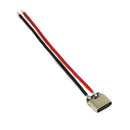 Type-C 2pin soldered female base with wire typec female 3A high current socket