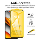 9D Protective Glass for Xiaomi Redmi Note 10 8 9 Pro 11 11s 9s 10s 5G Screen Protectors for Poco X3 Pro NFC F3 M3 M4 Gt M5 Glass