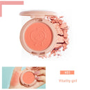 New 6 Colors Blush Makeup Palette Mineral Powder Red Rouge Lasting Natural Cream Cheek Tint Orange Peach Pink Blush Cosmetic