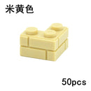 Thick Wall Figures Bricks Compatible 98283 15533 DIY 1x2 1x3 1x4 1+2 Dots Building Blocks Educational House Contruction Toys
