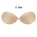 Reusable Women Breast Petals Lift Nipple Cover Lnvisible Petal Adhesive Strapless Backless Stick On Bra Silicone Breast Stickers