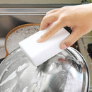 100 pcs/lot Melamine Sponge Magic Sponge Eraser Kitchen Bathroom Cleaning Eraser Dish Car Office Cleanser Sponge 100*60*20mm