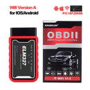 ELM327 V1.5 Car Code Reader BT WiFi ELM 327 PIC18F25K80 Chip OBDII Diagnostic Tool For iPhone/Android PK ICAR2 OBDSCAN Scanner