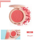 New 6 Colors Blush Makeup Palette Mineral Powder Red Rouge Lasting Natural Cream Cheek Tint Orange Peach Pink Blush Cosmetic