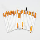 20Pcs Makeup Brushes Set for Eye Shadow Foundation Powder Eyeliner Eyelash Cosmetict for Face Make Up Brush Tools