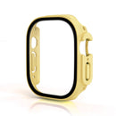Glass+Case For Apple Watch Ultra 49mm band smartwatch PC Bumper+Screen Protector Tempered Cover iwatch series Ultra Accessories