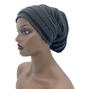 Candy Color Ladies Head Wraps Muslim Hijab Bonnets Fashion Headgear Trending Elastic Full Body Pleated Turban Cap for Women