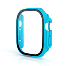 Glass+case For Apple Watch Ultra 49mm strap smartwatch PC Bumper+Screen Protector Tempered Cover iwatch series band Accessories