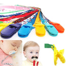 1pc Adjust Baby Pacifier Clip Chain Ribbon Dummy Holder Soother Pacifier Clips Strap Nipple Holder for Infant Feeding